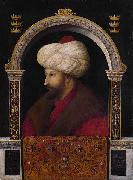 Gentile Bellini Portrait of Mehmed II by Venetian artist Gentile Bellini oil on canvas